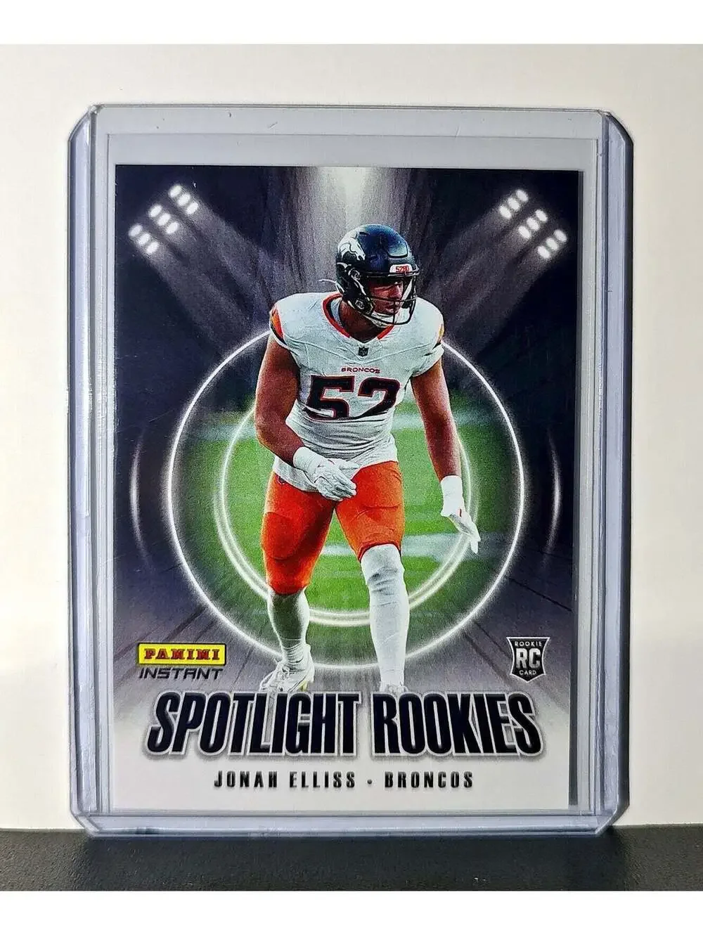 Jonah Elliss Rookie 2024 Panini Spotlight Rookies NFL #36 Card Broncos 1 of 1426
